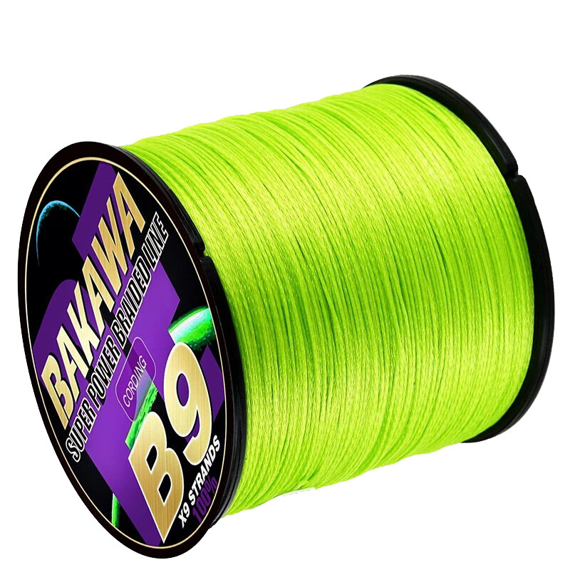 Плетена въдица 9 нишки 100M 300M 500M 1000M Spinning PE Multifilamento Japa Carp Fly Sea Saltwater Weave Extreme Pesca