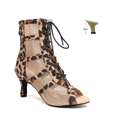 Pantofi de dans latino Femei Fete Pole Doamne Pantofi de dans Tocuri înalte bd Competition Cizme Latine albe Petrecere coloana reglabilă