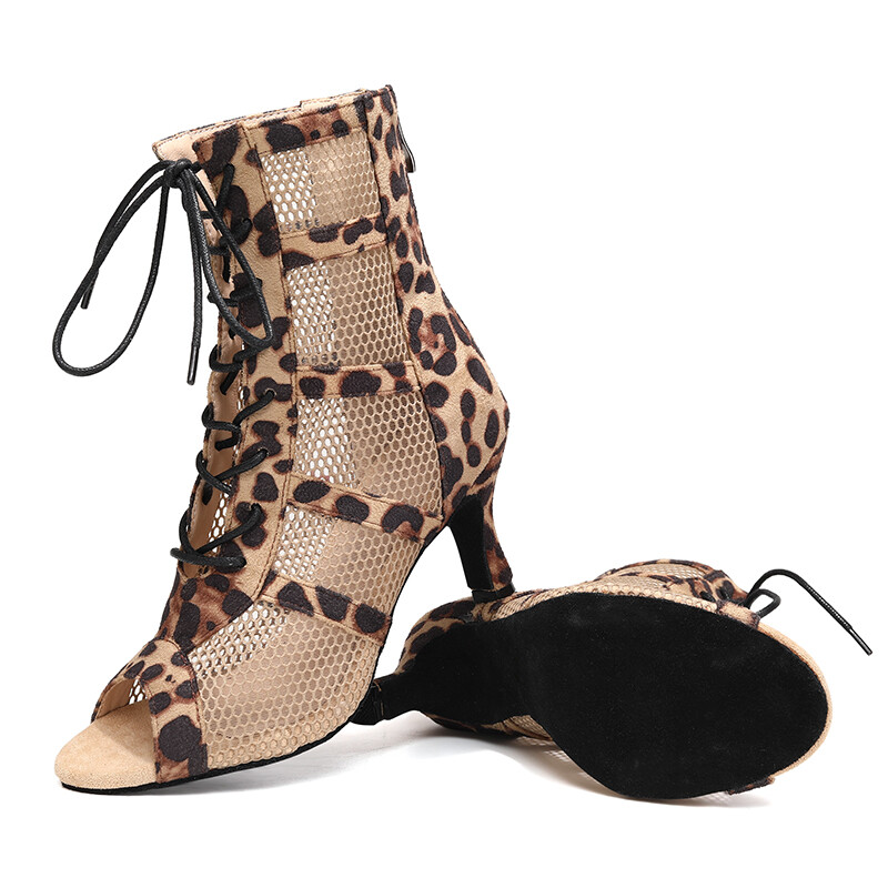 Pantofi de dans latino Femei Fete Pole Doamne Pantofi de dans Tocuri înalte bd Competition Cizme Latine albe Petrecere coloana reglabilă