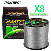 BAKAWA 8 niti pletena struna za pecanje Multifilament 300M 500M 1000M 100M Japanska pletena žica za šarana Dodaci More