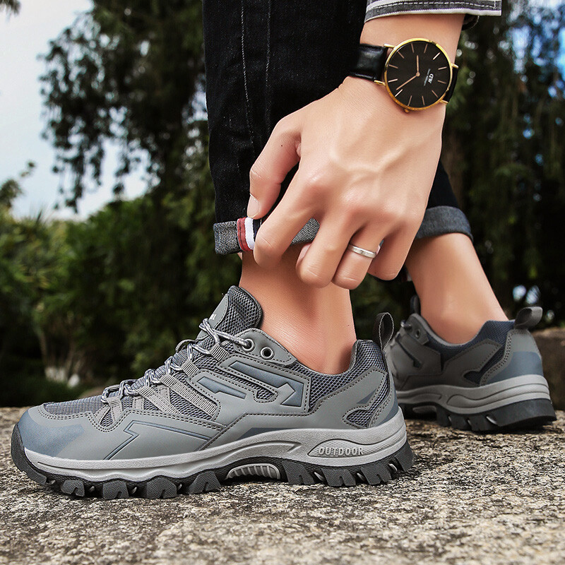 STRONGSHEN Ανδρικά παπούτσια πεζοπορίας εξωτερικού χώρου Παπούτσια πεζοπορίας για ζευγάρια ορειβασίας Γυναικείες αδιάβροχες αθλητικές μπότες μόδας Trekking αθλητικά παπούτσια