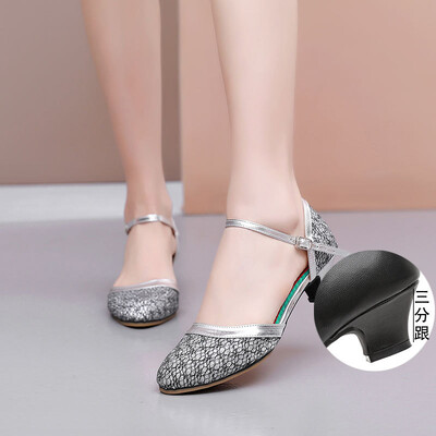 παπούτσια χορού για γυναίκες Σόλα από καουτσούκ Μάρκα μοντέρνα παπούτσια χορού Salsa Ballroom Tango Latin Παπούτσια για κορίτσια Γυναικεία Χονδρική / λιανική