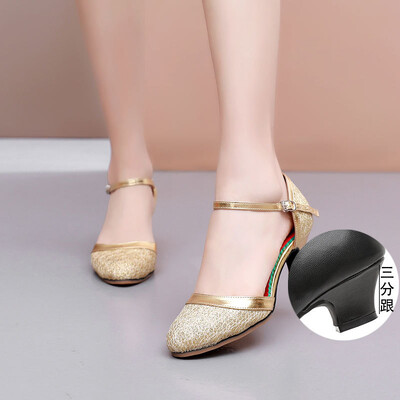 παπούτσια χορού για γυναίκες Σόλα από καουτσούκ Μάρκα μοντέρνα παπούτσια χορού Salsa Ballroom Tango Latin Παπούτσια για κορίτσια Γυναικεία Χονδρική / λιανική