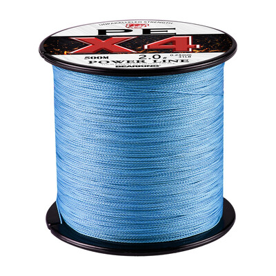 BEARKING Brand 4 fire 100M 300M PE Linie de pescuit împletită 10-93LB Linie de pescuit multifilament netedă pentru pescuitul crapului
