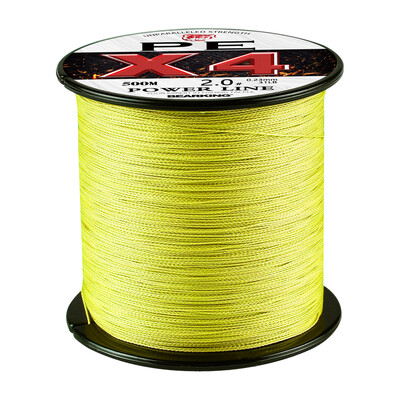 BEARKING Brand 4 fire 100M 300M PE Linie de pescuit împletită 10-93LB Linie de pescuit multifilament netedă pentru pescuitul crapului