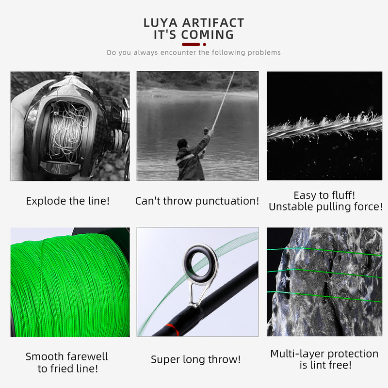 BEARKING Brand 4 fire 100M 300M PE Linie de pescuit împletită 10-93LB Linie de pescuit multifilament netedă pentru pescuitul crapului