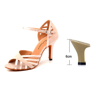 Ladingwu Pantofi de dans latino pentru femei din piele intoarsa si PU, mov nou, pentru petrecere, salsa, pantofi de dans cu toc cuba, 9 cm, pantofi de dans