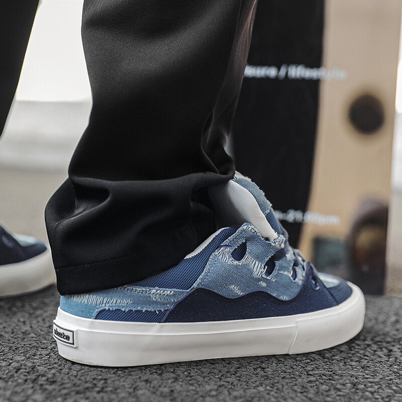 Muške platnene nove jesenske cipele Korejske modne cipele za daske Svestrane studentske cipele Dječje Ins casual modne cipele