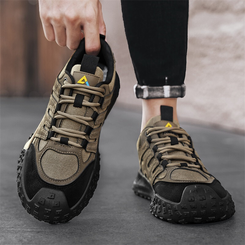 Ofertă caldă Pantofi de drumeție ieftini pentru bărbați, pantofi de mers moale, respirabili, pantofi anti-alunecare pentru exterior pentru bărbați, pantofi de trekking pentru bărbați