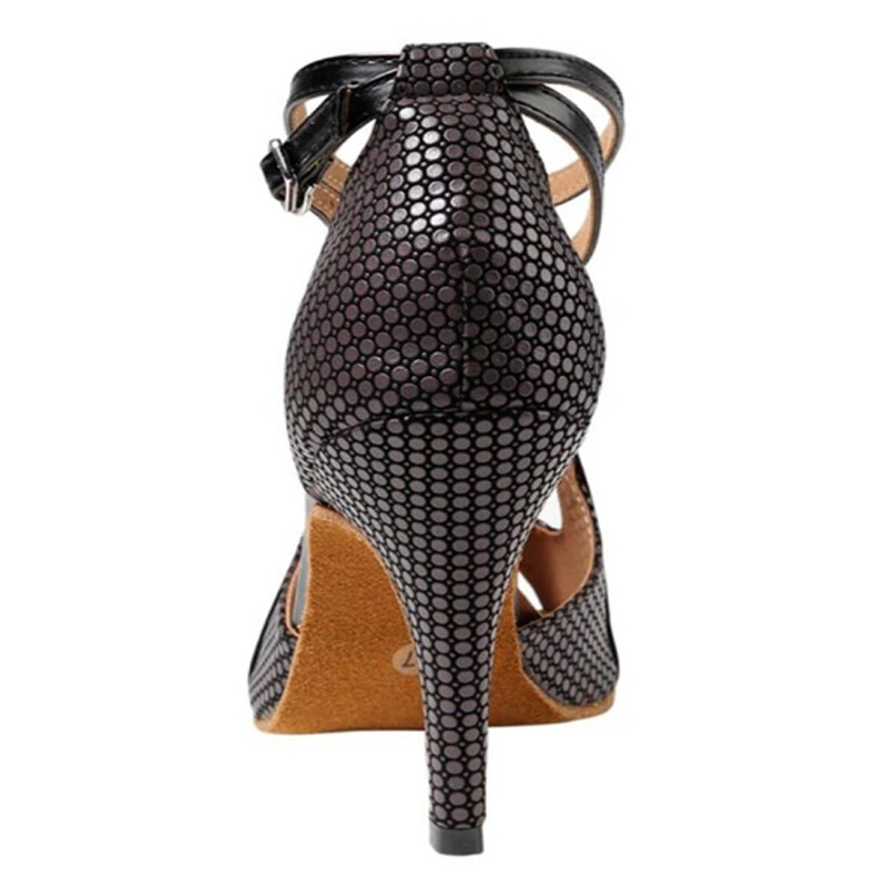 Pantofi de dans latino pentru femei, salsa, tango, petrecere, pantofi cu toc înalt, pentru femei, sandale negre de vară, pantofi de dans