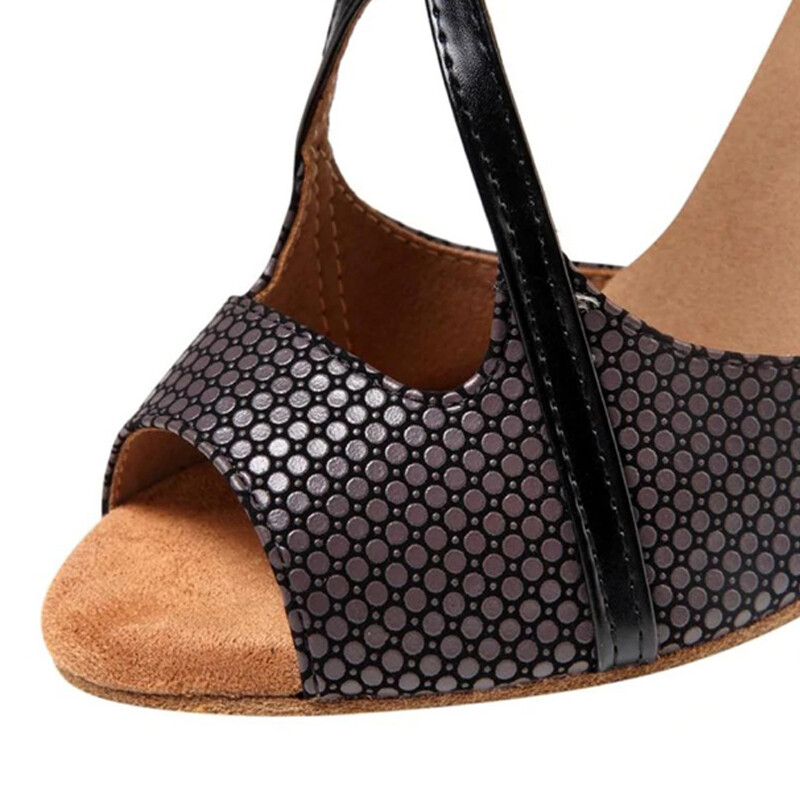 Pantofi de dans latino pentru femei, salsa, tango, petrecere, pantofi cu toc înalt, pentru femei, sandale negre de vară, pantofi de dans