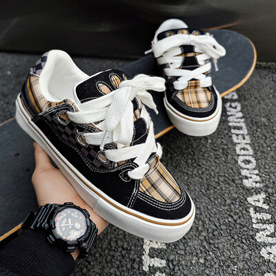 Pantofi Bărbați Pantofi skateboard Pantofi colorați Bărbați Streetwear Hip Hop Platformă Pantofi Bărbați Designer Skate