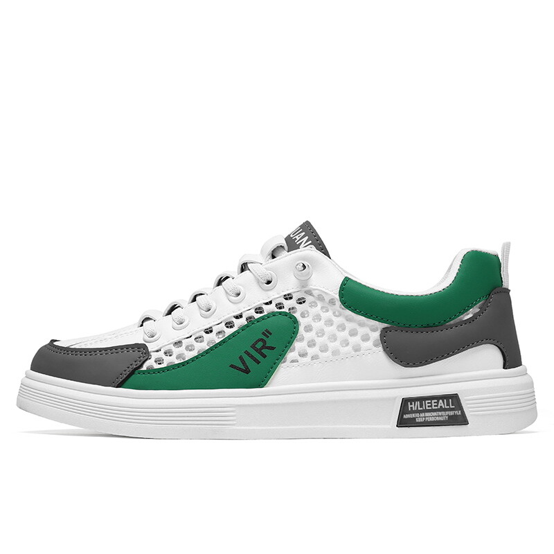 Meeste tossud, võrkkangast hingavad vabaajajalatsid, mugavad õueskäimise jalanõud meestele, lamedad paelad, vulkaniseeritud jalanõud Zapatos Hombre