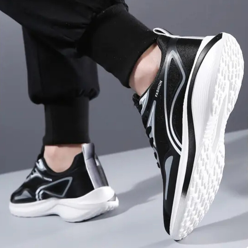 Meeste vabaaja tossud 2023, sügisene vulkaniseeritud jalatsid Meeste spordijalatsid õues Meeste tossud Pehme tallaga kõndimisjalatsid