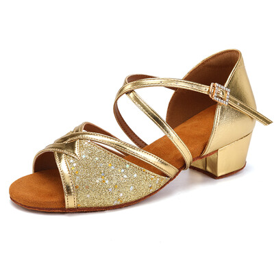 HROYL Laste peotantsujalatsid Naised Lapsed Tüdrukutele Ladina kaasaegsed tantsujalatsid Tüdrukute kingad Salsa Tango Treeningsandaalid