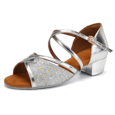 HROYL Laste peotantsujalatsid Naised Lapsed Tüdrukutele Ladina kaasaegsed tantsujalatsid Tüdrukute kingad Salsa Tango Treeningsandaalid