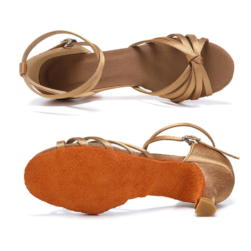 Ženske latino plesne cipele za žene Djevojke Ballroom Tango Moderne jazz plesne cipele Cipele za salsu plesne cipele 5/7 CM Sandale za vježbanje na petu
