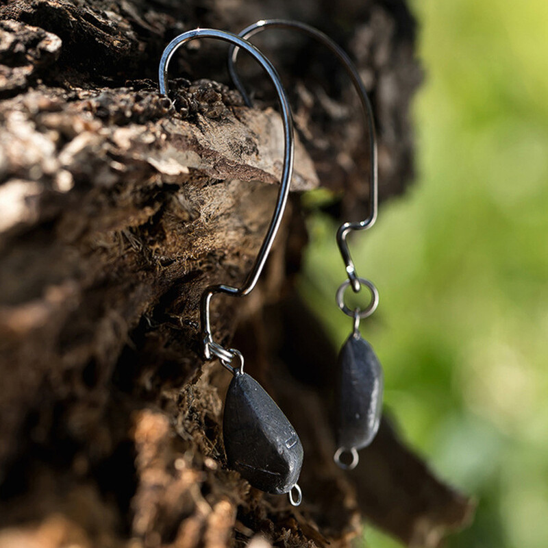 5tk 3,5-14g ripppea konks rippumisvastane põhjakiikuga tugevdatud vända konks lant texas kalastusgrupi bassi kalakonksud