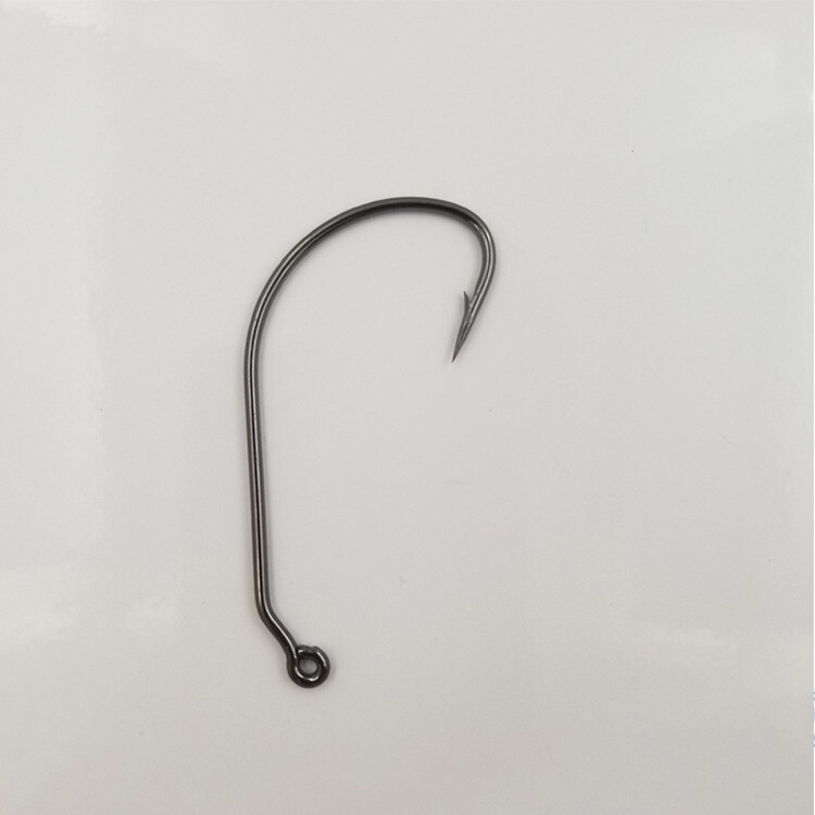 Cârlig cu vierme de pescuit cu cusătură de blocare Momeală moale Cârlige simple Grub Cârlig Set 50 de bucăți Texas Rig Accesorii