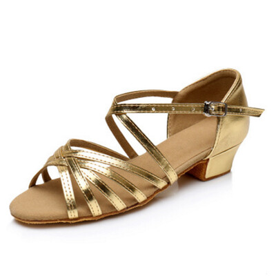 Παιδικά λάτιν χορευτικά παπούτσια για κορίτσια Γυναικεία τανγκό χορευτικά παπούτσια χορού Χονδρικό παπούτσι χορού για κορίτσια Παιδικά σανδάλια Salsa με χαμηλό τακούνι