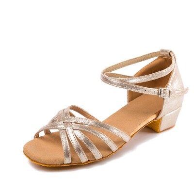 Pantofi de dans de înaltă calitate, nou sosire, en-gros, fete, copii/copii/copii, sală de bal, tango, salsa, pantofi de dans latino, pantofi cu toc mic