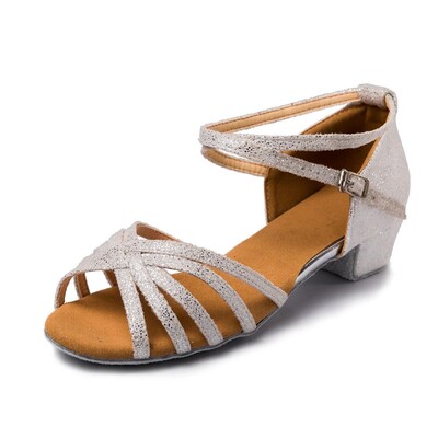 Pantofi de dans de înaltă calitate, nou sosire, en-gros, fete, copii/copii/copii, sală de bal, tango, salsa, pantofi de dans latino, pantofi cu toc mic