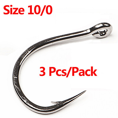 Mustad 10827NP-BN 3X Strong #1-12/0 Jigging Lure Livebait Hooks Sea Tuna Barbed Jig Hook για θαλασσινό νερό Μεγάλο παιχνίδι συρτή Ψάρεμα