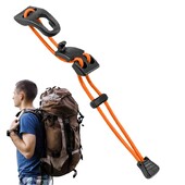 Ρυθμιζόμενος ιμάντας πόρπης επέκτασης τσάντας Ρυθμιζόμενος ιμάντας τσάντας με γρήγορη απελευθέρωση κλιπ δέσιμο τσάντας πόρπης Ρυθμιζόμενος Χοντρό ελαστικό σχοινί Κάμπινγκ