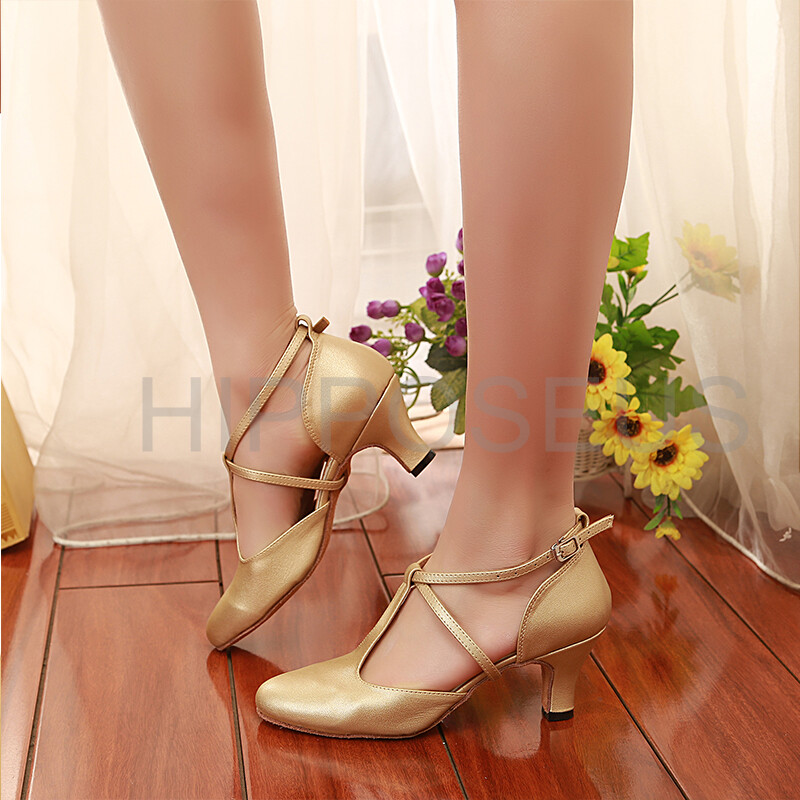 Hipposeuse tantsukingad Naiste ladina tantsusaalid, tüdrukud, salsa tango, moodsad tantsukingad Naiste pehme tallaga kõrged kontsad peotantsukingad