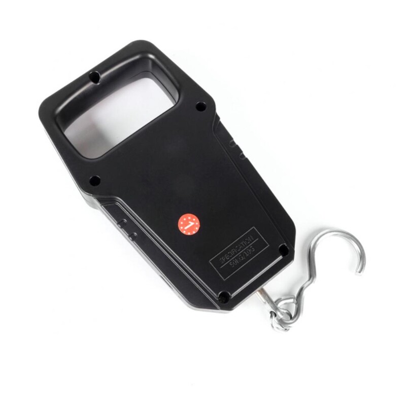 Žvejybos svarstyklės 110 svarų / 50 kg USB įkrovimo foninis apšvietimas LCD ekranas elektroninis balansas skaitmeninis kablio svarstyklės nešiojamas svėrimo įrankis