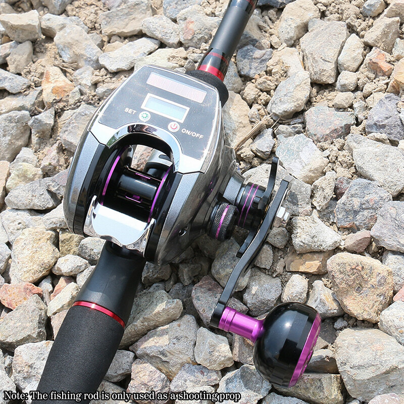 DEUKIO 2024 6+1BB Lijeva Desna Ribolovna Rola s LED Digitalnim Zaslonom Elektronički Brojač Line za Baitcasting Rola 8.0:1 Casting Rola