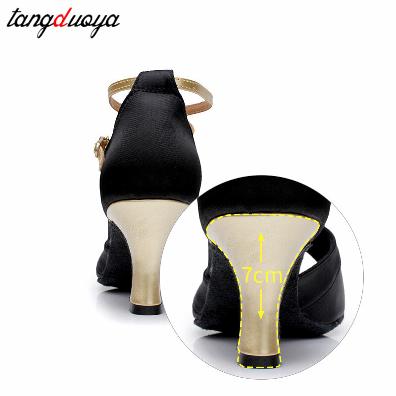 peotantsukingad naiste professionaalsed tantsukingad ladina naise avatud varbaga kontsad naiste tantsukingad kontsad 5/7cm sapato feminino