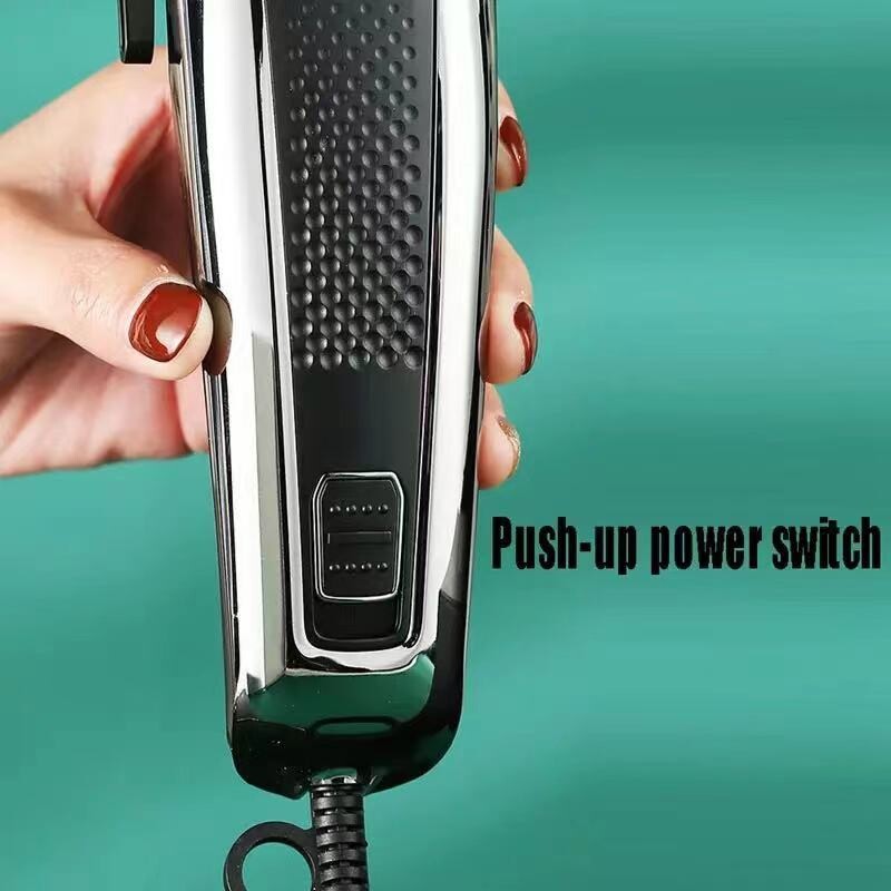 VGR Professionaalne Meeste Juukselõikur Elektriline Juukselõikur Kääridega Kammikomplekt Juhtmega juukselõikusmasina Power Elektriliste Trimmerite komplekt