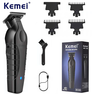 Kemei KM-2299 USB Fast charging Clippers Barber Machine 1200MA Rechargeable Cordless Hair Trimmer Electric Hair Clipper