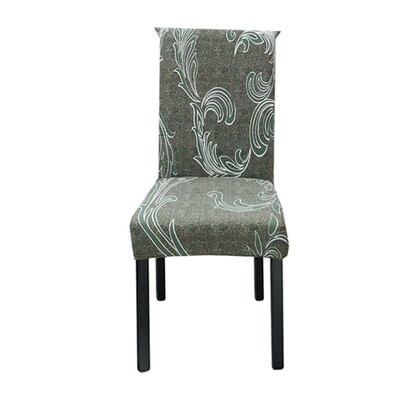 Meijuner Husă pentru scaune cu imprimeu floral, multifuncțională, Spandex, pentru acasă, pentru scaune de luat masa, elastice, universale, pentru scaune, Y390