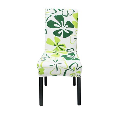 Meijuner Husă pentru scaune cu imprimeu floral, multifuncțională, Spandex, pentru acasă, pentru scaune de luat masa, elastice, universale, pentru scaune, Y390
