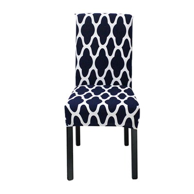 Meijuner Husă pentru scaune cu imprimeu floral, multifuncțională, Spandex, pentru acasă, pentru scaune de luat masa, elastice, universale, pentru scaune, Y390