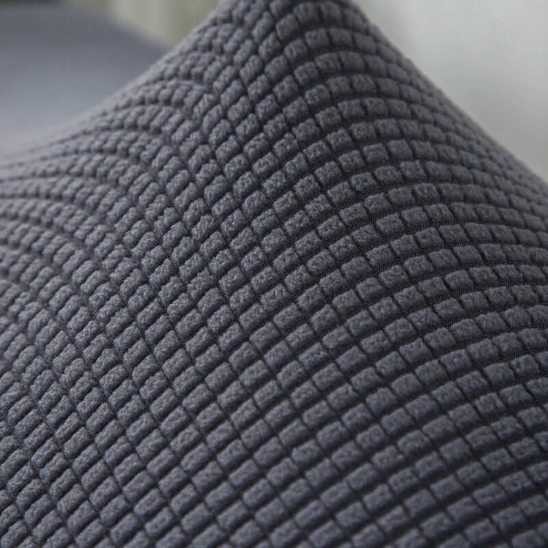 Жакардово еластично покривало за пейка за трапезария, спалня, спандекс, плътен цвят, домашен декор, калъфи за столове Миещ се разтеглив протектор за седалка