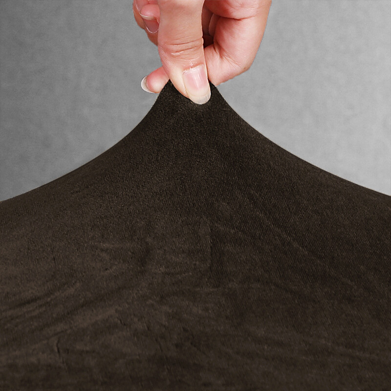 Țesătură din catifea 23 de culori Huse pentru scaune cu spate scurt Huse pentru scaune de dimensiuni mici Huse scaun pentru scaune de bar pentru sufragerie acasă 1/2/4/6 buc