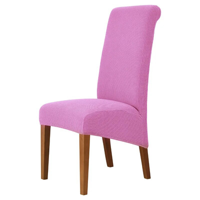 Ρυθμιζόμενο κάλυμμα καρέκλας για δεξιώσεις μεγάλου μεγέθους Ζακάρ καρέκλες Κάλυμμα Spandex Καλύμματα καθισμάτων για ψηλές καρέκλες πλάτης Τραπεζαρία Ξενοδοχείο Αρχική