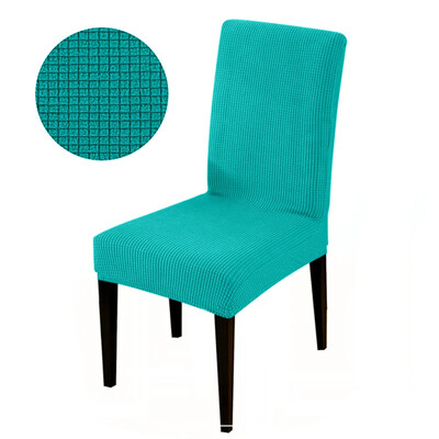 Калъф за стол от жакардов плат за трапезария, сватба, хотел, банкет, домашен сменяем миещ се калъф за седалка, разтеглив спандекс калъфи за столове