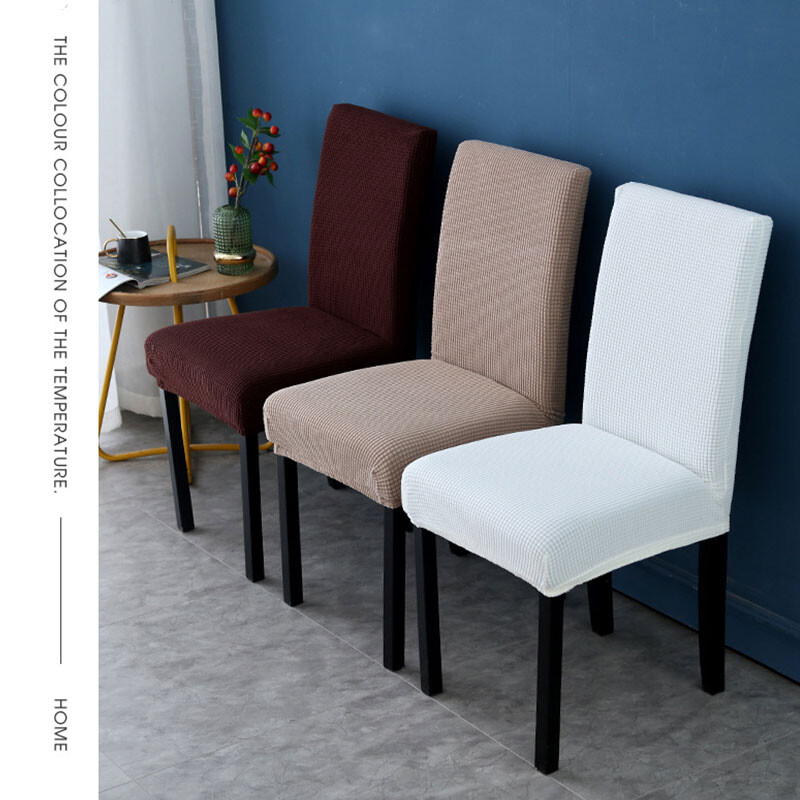 Еластични калъфи за столове с универсален размер Евтини калъфи за столове Голяма еластична седалка за дома Калъфи за холни столове за домашно хранене