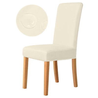 Huse pentru scaune rezistente la apă, culoare solidă, cu elasticitate ridicată, huse pentru scaune pentru sufragerie, bucătărie, nuntă, hotel, banchet, restaurant