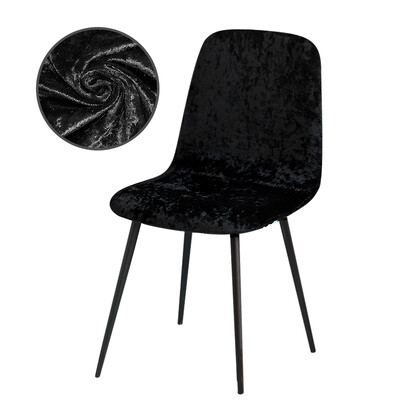 1 komad sjajne baršunaste tkanine za stolicu rastezljiva zaštita za stolicu navlake za sjedalo navlaka za sjedalo za blagovaonicu u hotelskom banketu