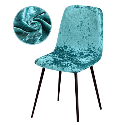 1 komad sjajne baršunaste tkanine za stolicu rastezljiva zaštita za stolicu navlake za sjedalo navlaka za sjedalo za blagovaonicu u hotelskom banketu