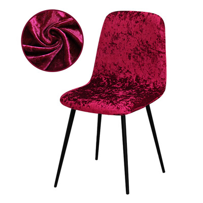 1 komad sjajne baršunaste tkanine za stolicu rastezljiva zaštita za stolicu navlake za sjedalo navlaka za sjedalo za blagovaonicu u hotelskom banketu