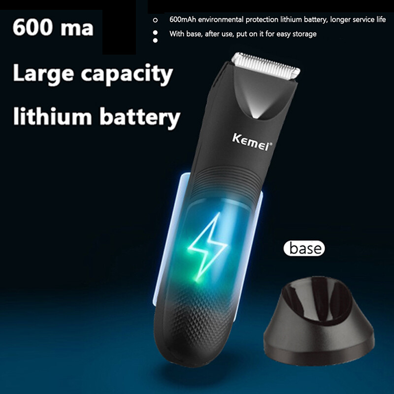 Kemei Kubemepiirkonna Juukselõikur Muruniiduk Keraamiline Tera Veekindel Märg Kuiv Käärid Kubekaenla Body Hair Ultimate Hygiene Razor