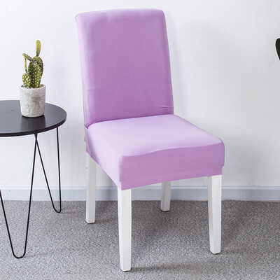 Τραπεζαρία Lycra Spandex Κάλυμμα καρέκλας Stretch Λευκό κάλυμμα καθίσματος καρέκλας αφαιρούμενο για κουζίνα καλύμματα καρέκλας εστιατορίου γάμου