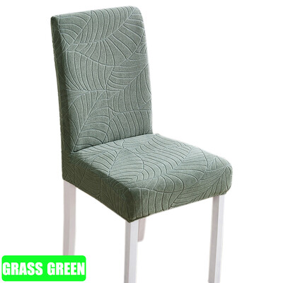 Jacquard tooli kate söögitoa jaoks Stretch žakaarmadratne söögitooli kate Slipcover elastne spandex köögitooli kate