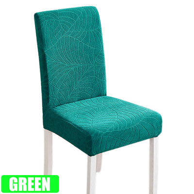 Jacquard tooli kate söögitoa jaoks Stretch žakaarmadratne söögitooli kate Slipcover elastne spandex köögitooli kate